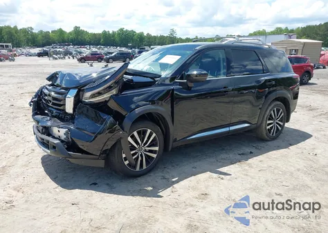 2025 Nissan Pathfinder Platinum Fwd from USA, damaged, VIN 5N1DR3DH8SC224770